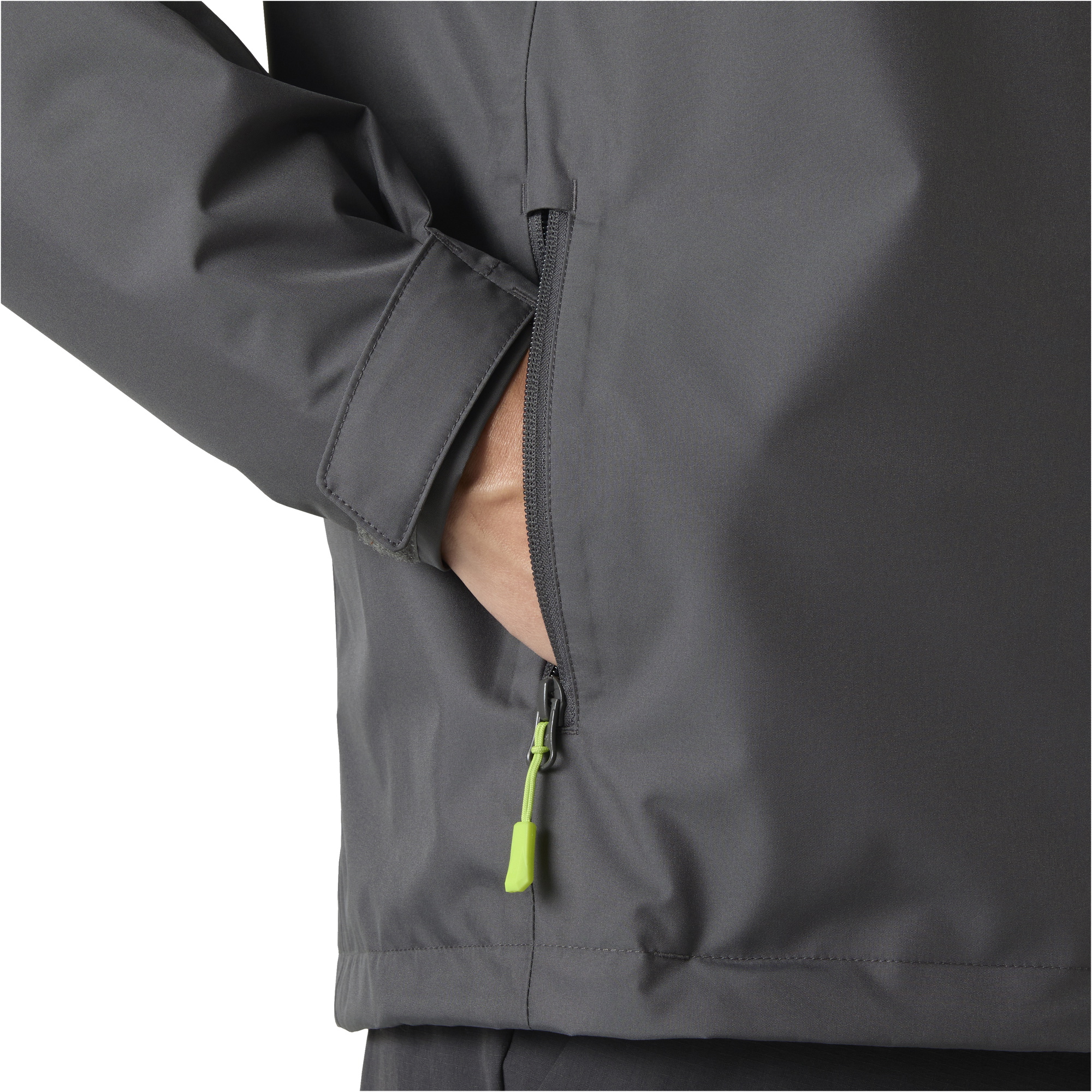 2026 Helly Hansen Mens Crew Midlayer Jacket 2 34444 - Thunder Grey